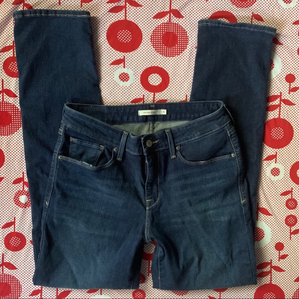 Levi’s Mid Rise Skinny Jeans - Picture 2 of 4